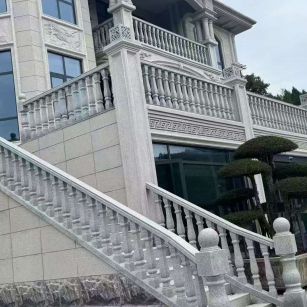 林芝 芝麻白别墅，栏杆