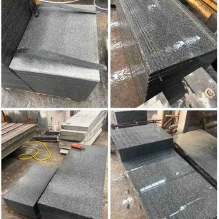 林芝 芝麻黑地铺石材