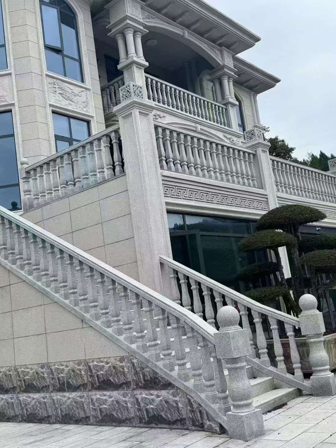 林芝 芝麻白别墅，栏杆