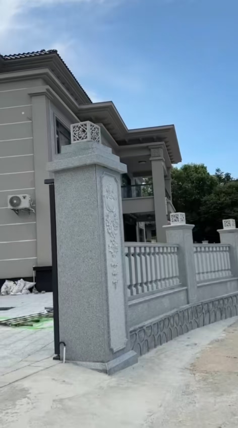 林芝 芝麻白别墅围墙栏杆，私人订制