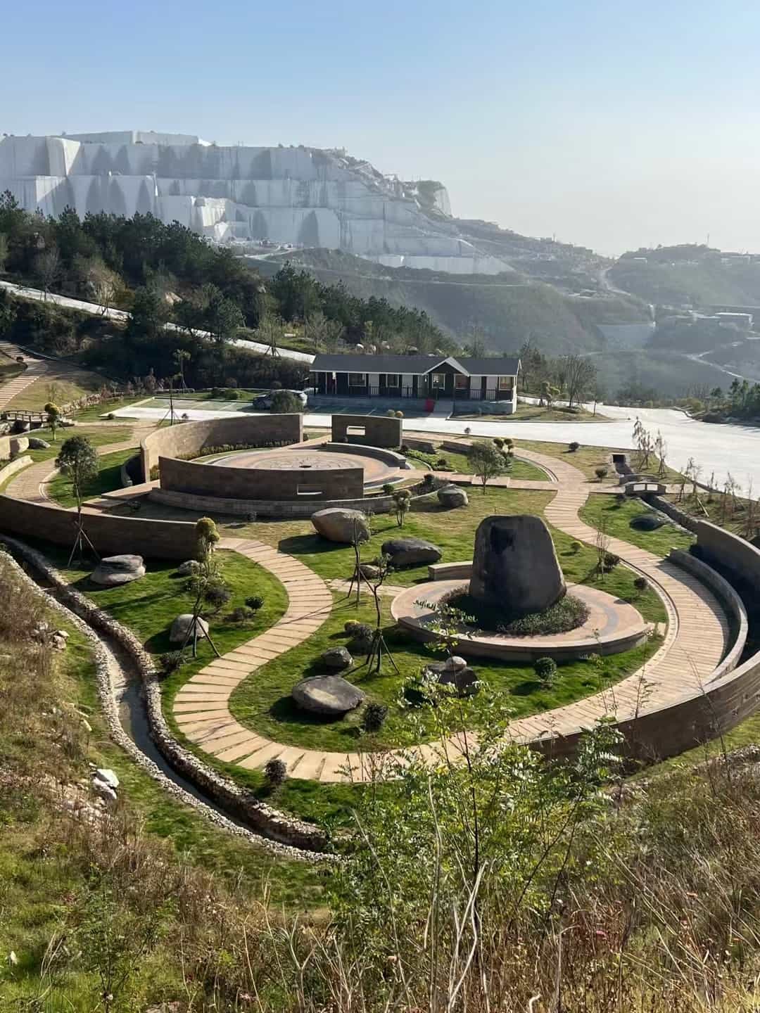 林芝仿古石铺装整体效果