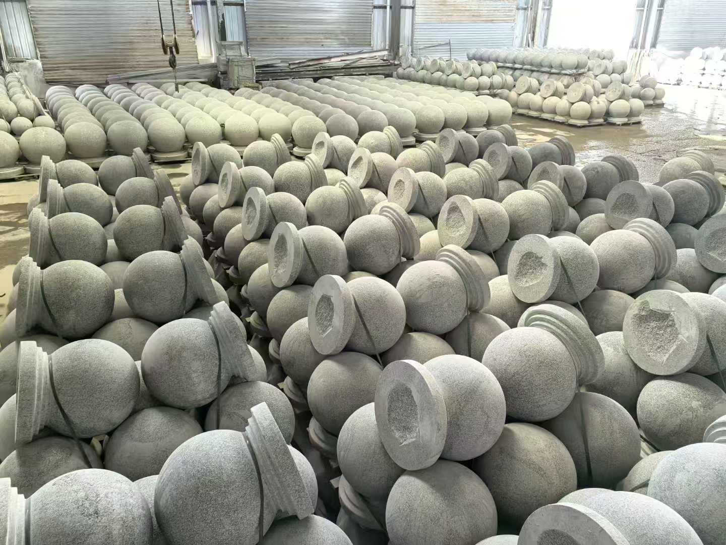 林芝石材挡车球