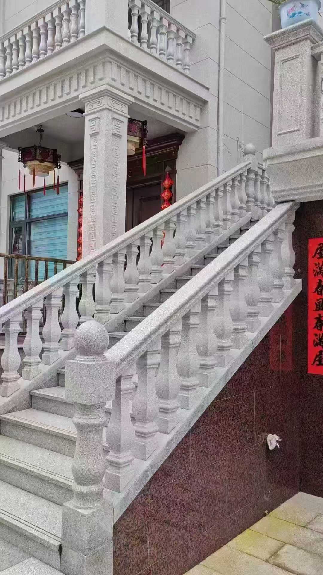 林芝 天然石材 阳台庭院护栏、栏杆