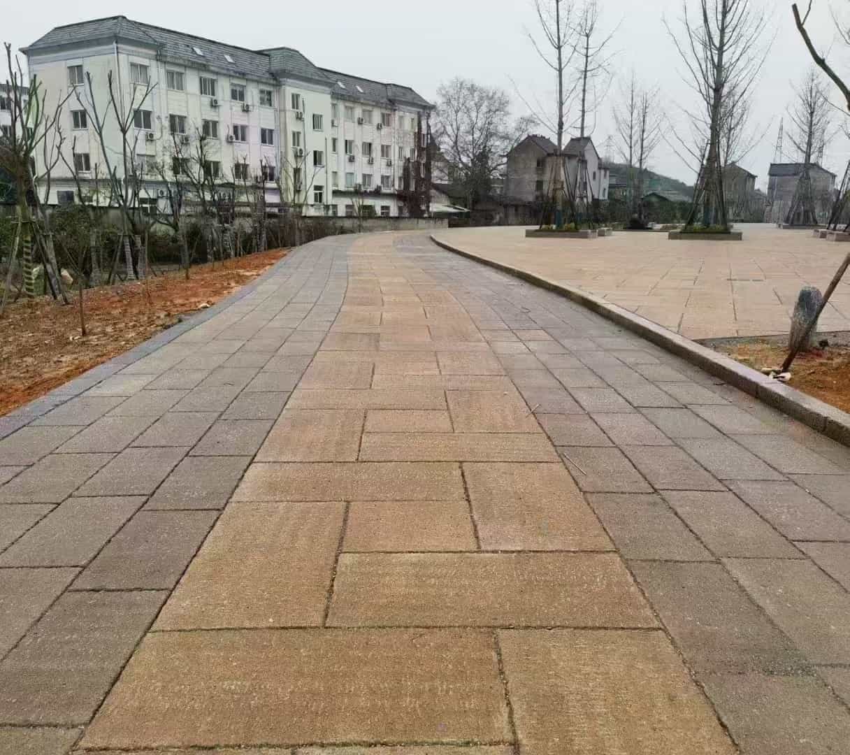 林芝仿古石铺装效果