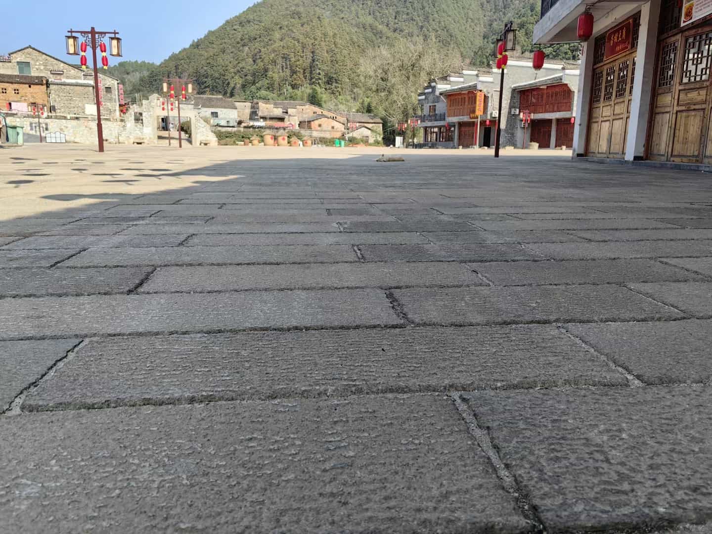 林芝仿古石铺装效果