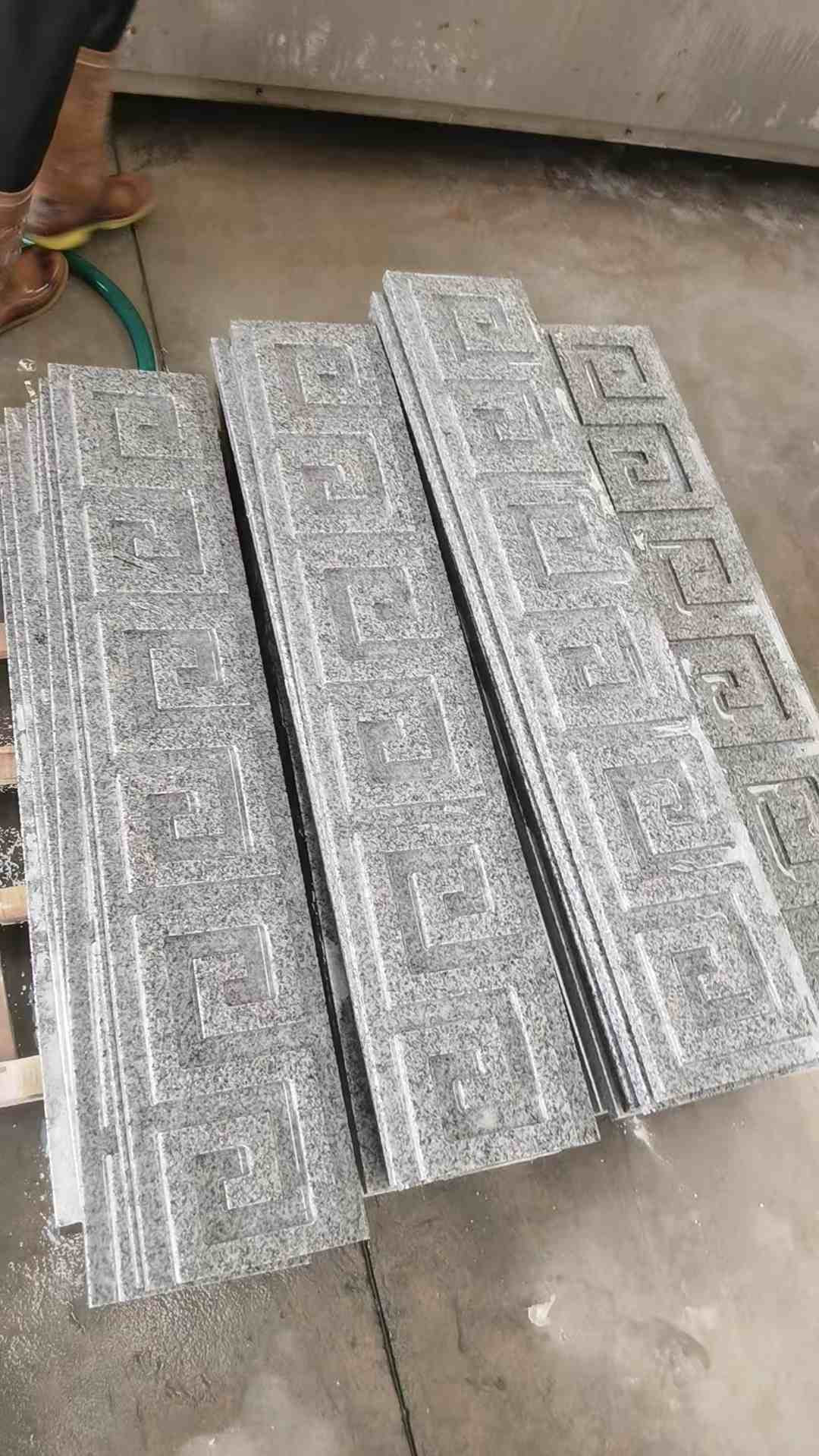 林芝 别墅回纹线条，雕刻