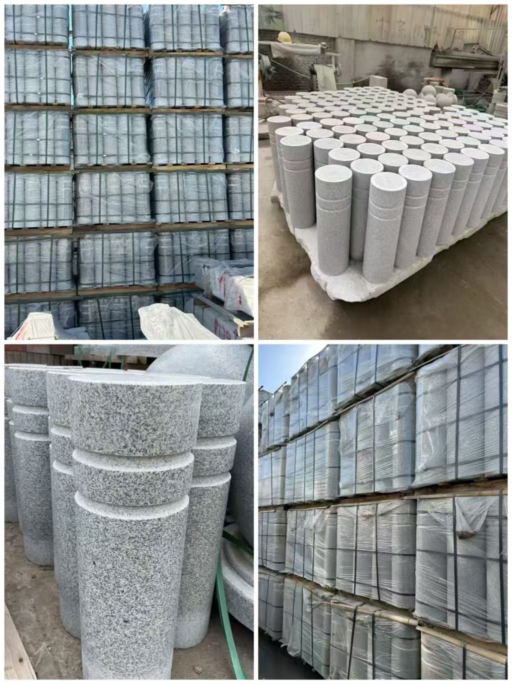 林芝 芝麻白花岗岩挡车柱、隔离柱多少钱